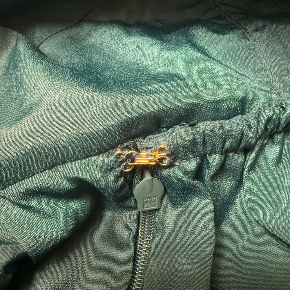 self portrait TEAL LACE BODICE MIDI DRESS - Picture 10 of 16